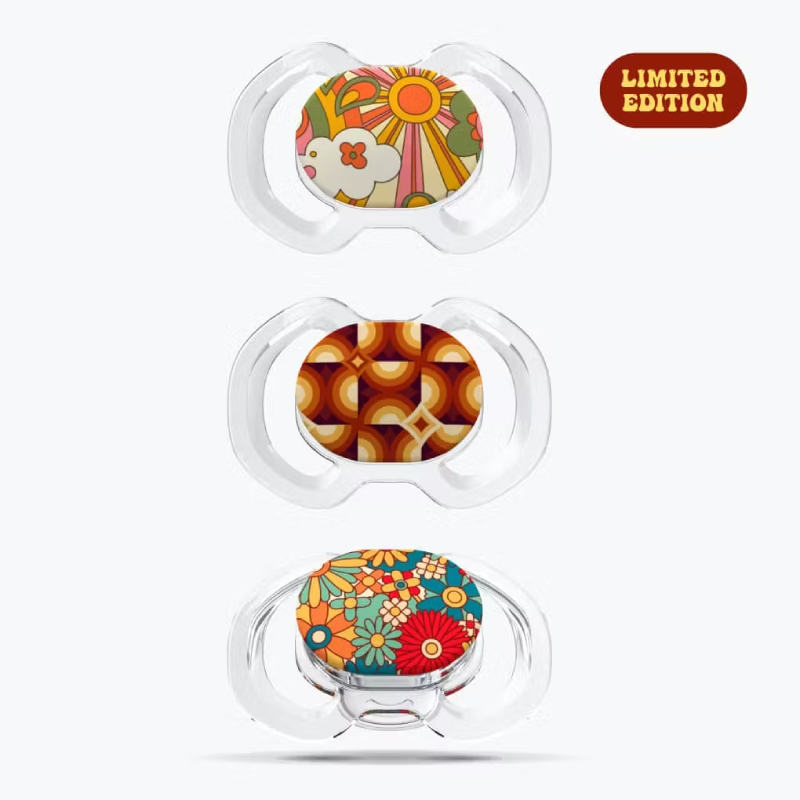 70s Pacifier 3-pack