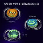 Halloween Pacifier 3-pack