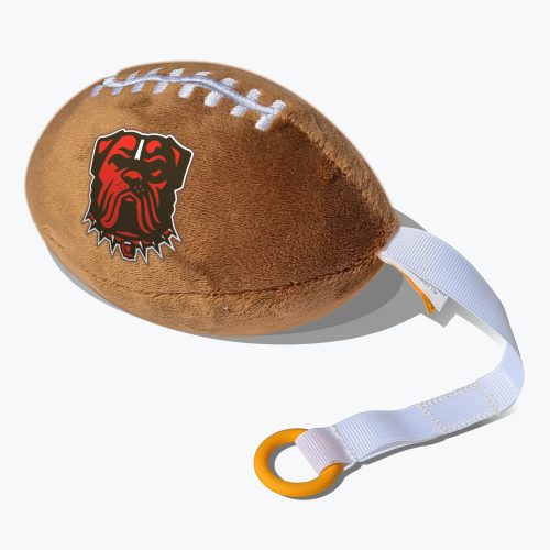 Plush Football Soother Keeper - Browns