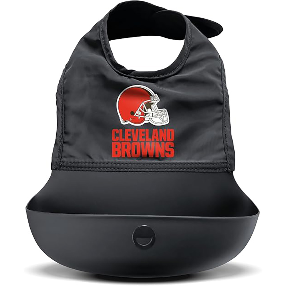 Cleveland-Browns-Baby-Bib-Black